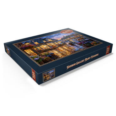 Darstellung des Puzzle Motivs Harbor Gallery Rainy Evening 200 Puzzle Schachtel Ansicht1