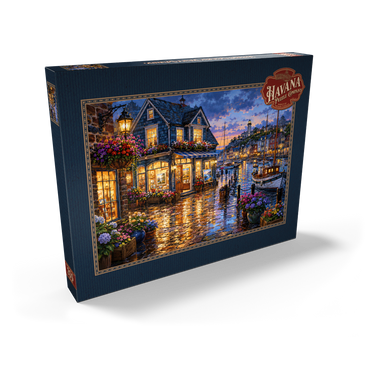 Darstellung des Puzzle Motivs Harbor Gallery Rainy Evening 200 Puzzle Schachtel Ansicht2