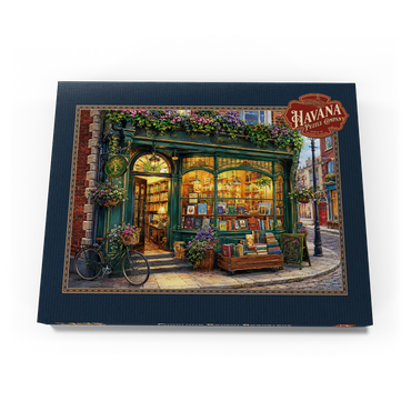 Darstellung des Puzzle Motivs Charming Dublin Bookstore 100 Puzzle Schachtel Ansicht3