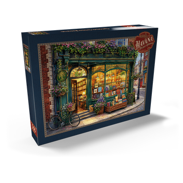 Darstellung des Puzzle Motivs Charming Dublin Bookstore 500 Puzzle Schachtel Ansicht2