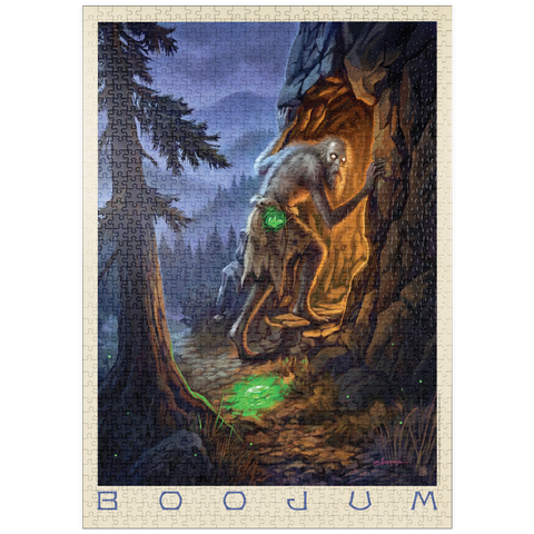 Darstellung des Puzzle Motivs Legends Of The National Parks: Boojum puzzleplate Legends Of The National Parks: Boojum 1000 Puzzle