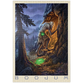 Darstellung des Puzzle Motivs Legends Of The National Parks: Boojum - Puzzleteile: 1000