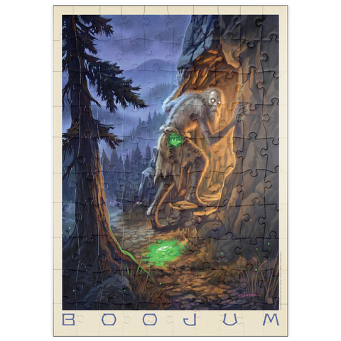 Darstellung des Puzzle Motivs Legends Of The National Parks: Boojum puzzleplate Legends Of The National Parks: Boojum 100 Puzzle