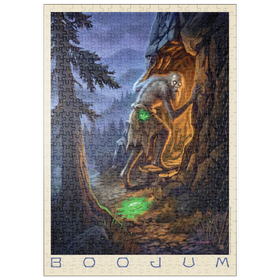 Darstellung des Puzzle Motivs Legends Of The National Parks: Boojum - Puzzleteile: 500