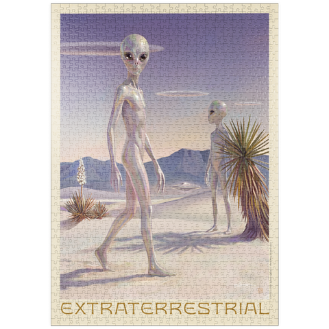 Darstellung des Puzzle Motivs Legends Of The National Parks: Extraterrestrial (White Sands) puzzleplate Legends Of The National Parks: Extraterrestrial (White Sands) 1000 Puzzle