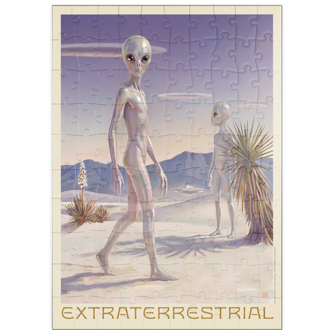 Darstellung des Puzzle Motivs Legends Of The National Parks: Extraterrestrial (White Sands) puzzleplate Legends Of The National Parks: Extraterrestrial (White Sands) 100 Puzzle