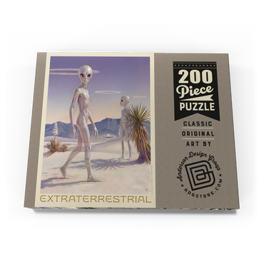 Darstellung des Puzzle Motivs Legends Of The National Parks: Extraterrestrial (White Sands) 200 Puzzle Schachtel Ansicht3