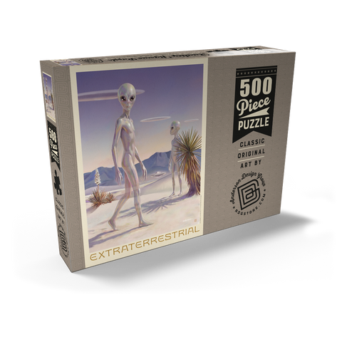 Darstellung des Puzzle Motivs Legends Of The National Parks: Extraterrestrial (White Sands) Legends Of The National Parks: Extraterrestrial (White Sands) 500 Puzzle Schachtel Ansicht2