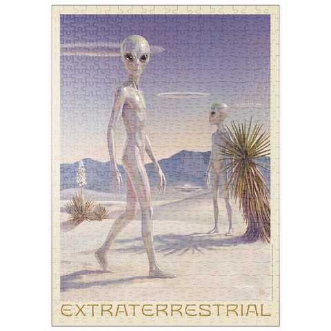 Darstellung des Puzzle Motivs Legends Of The National Parks: Extraterrestrial (White Sands) puzzleplate Legends Of The National Parks: Extraterrestrial (White Sands) 500 Puzzle