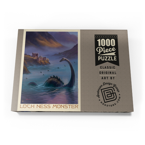 Darstellung des Puzzle Motivs Mythical Creatures: Loch Ness Monster In The Mist Mythical Creatures: Loch Ness Monster In The Mist 1000 Puzzle Schachtel Ansicht3