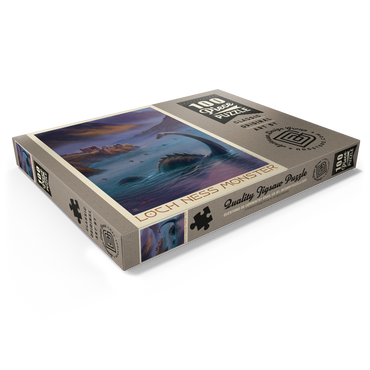 Darstellung des Puzzle Motivs Mythical Creatures: Loch Ness Monster In The Mist 100 Puzzle Schachtel Ansicht1