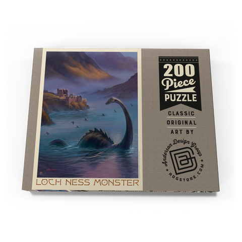 Darstellung des Puzzle Motivs Mythical Creatures: Loch Ness Monster In The Mist Mythical Creatures: Loch Ness Monster In The Mist 200 Puzzle Schachtel Ansicht3