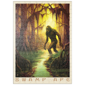 Darstellung des Puzzle Motivs Legends Of The National Parks: Swamp Ape Sighting - Puzzleteile: 200