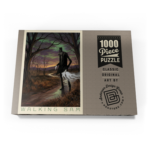 Darstellung des Puzzle Motivs Legends Of The National Parks: Walking Sam Legends Of The National Parks: Walking Sam 1000 Puzzle Schachtel Ansicht3
