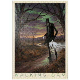 Darstellung des Puzzle Motivs Legends Of The National Parks: Walking Sam - Puzzleteile: 1000