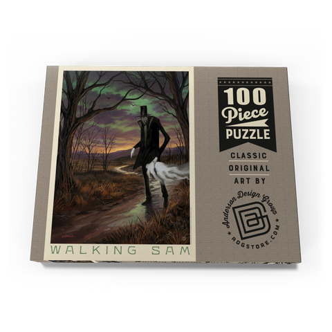 Darstellung des Puzzle Motivs Legends Of The National Parks: Walking Sam Legends Of The National Parks: Walking Sam 100 Puzzle Schachtel Ansicht3