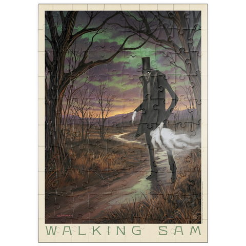 Darstellung des Puzzle Motivs Legends Of The National Parks: Walking Sam puzzleplate Legends Of The National Parks: Walking Sam 100 Puzzle