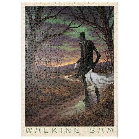Darstellung des Puzzle Motivs Legends Of The National Parks: Walking Sam puzzleplate Legends Of The National Parks: Walking Sam 500 Puzzle
