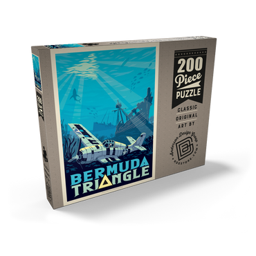 Darstellung des Puzzle Motivs Bermuda Triangle Shipwreck Mystery 200 Puzzle Schachtel Ansicht2
