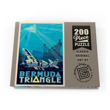 Darstellung des Puzzle Motivs Bermuda Triangle Shipwreck Mystery 200 Puzzle Schachtel Ansicht3