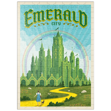 Darstellung des Puzzle Motivs puzzleplate Emerald City (The Land of Oz) 200 Puzzle