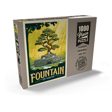 Darstellung des Puzzle Motivs Fountain Of Youth 1000 Puzzle Schachtel Ansicht2
