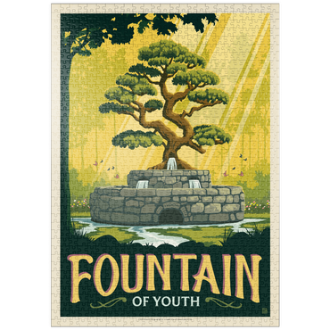 Darstellung des Puzzle Motivs puzzleplate Fountain Of Youth 1000 Puzzle