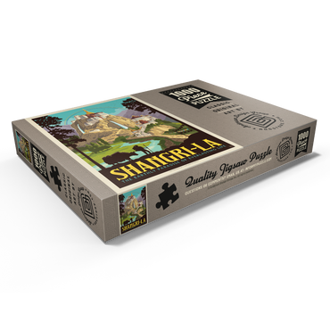 Darstellung des Puzzle Motivs Shangri La Mountain Paradise Serenity 1000 Puzzle Schachtel Ansicht1