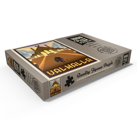 Darstellung des Puzzle Motivs Valhalla Viking Hall – Epischer Aufstieg - Puzzleteile: 1000