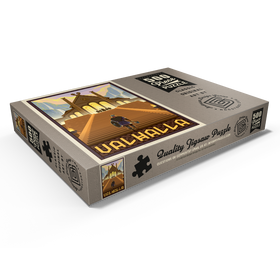 Alternative Darstellung des Puzzle-Motivs Valhalla Viking Hall – Epischer Aufstieg – Puzzleteile: 500