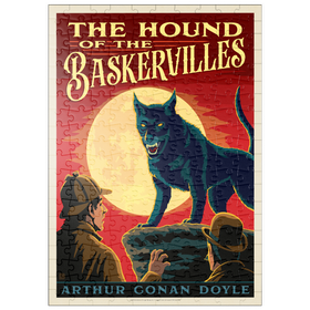 Darstellung des Puzzle Motivs Der Hund von Baskerville: Arthur Conan Doyle - Puzzleteile: 200