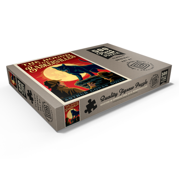 Darstellung des Puzzle Motivs The Hound Of The Baskervilles: Arthur Conan Doyle 500 Puzzle Schachtel Ansicht1