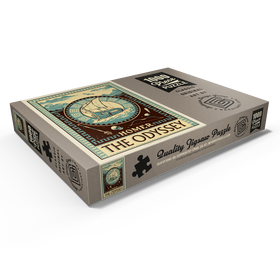 Darstellung des Puzzle Motivs Die Odyssee: Homer - Puzzleteile: 1000