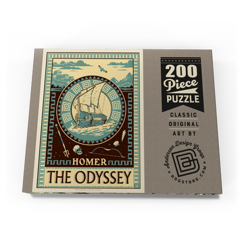 Darstellung des Puzzle Motivs Die Odyssee: Homer The Odyssey: Homer 200 Puzzle Schachtel Ansicht3