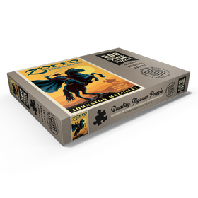Alternative Darstellung des Puzzle-Motivs Zorro kehrt zurück: Johston McCulley – Puzzleteile: 500