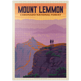 Darstellung des Puzzle Motivs Mount Lemmon: Coronado National Forest, Arizona - Puzzleteile: 1000