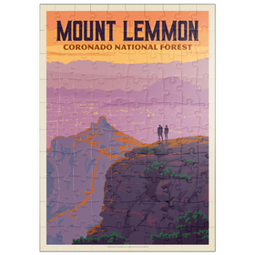 Darstellung des Puzzle Motivs Mount Lemmon: Coronado National Forest, Arizona - Puzzleteile: 100