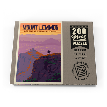 Darstellung des Puzzle Motivs Mount Lemmon: Coronado National Forest, AZ 200 Puzzle Schachtel Ansicht3