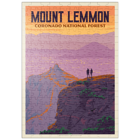Darstellung des Puzzle Motivs Mount Lemmon: Coronado National Forest, Arizona puzzleplate Mount Lemmon: Coronado National Forest, AZ 200 Puzzle