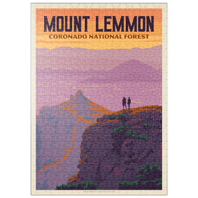 Darstellung des Puzzle Motivs Mount Lemmon: Coronado National Forest, Arizona - Puzzleteile: 500