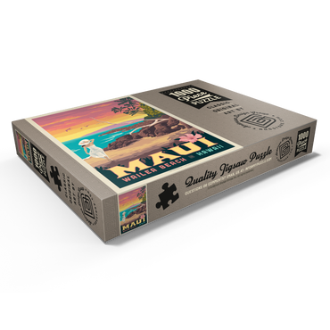 Darstellung des Puzzle Motivs Hawai'i: Maui (Wailea Beach) 1000 Puzzle Schachtel Ansicht1