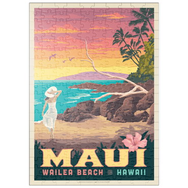 Darstellung des Puzzle Motivs puzzleplate Hawai'i: Maui (Wailea Beach) 200 Puzzle