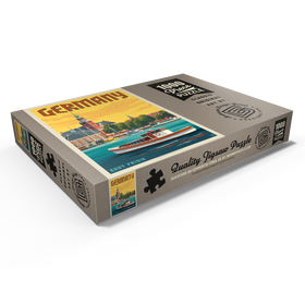 Darstellung des Puzzle Motivs Deutschland: Leer, Ostfriesland - Puzzleteile: 1000