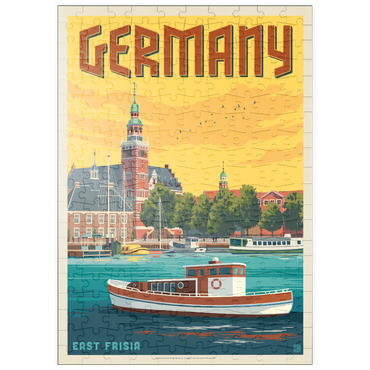 Darstellung des Puzzle Motivs puzzleplate Germany: Leer, East Frisia 200 Puzzle