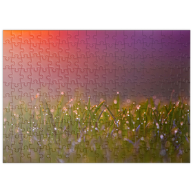 Darstellung des Puzzle Motivs Morgentau - Puzzleteile: 200