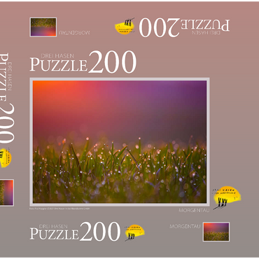 Morgentau 200 Puzzle Schachtel 3D Modell