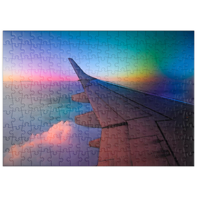 Darstellung des Puzzle-Motivs Colorful Sky – Puzzleteile: 200