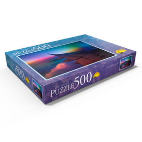 Alternative Darstellung des Puzzle-Motivs Colorful Sky – Puzzleteile: 500