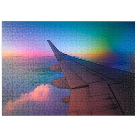 Darstellung des Puzzle-Motivs Colorful Sky – Puzzleteile: 500