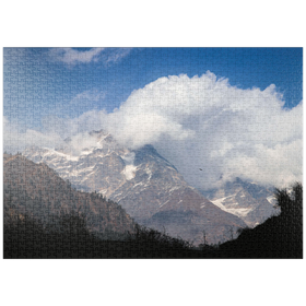 Darstellung des Puzzle-Motivs Himalaya-Tosh – Puzzleteile: 1000